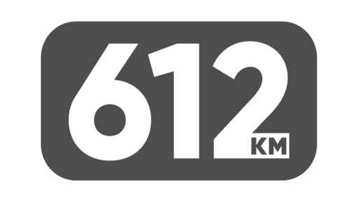 Логотип: 612км